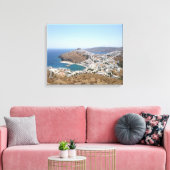 Greece, Astypalaia, Chora キャンバスプリント (インサイチュ (リビング))