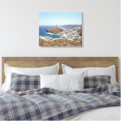 Greece, Astypalaia, Chora キャンバスプリント (インサイチュ (寝室))