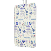 Greece Blue and White カーエアーフレッシュナー (左)