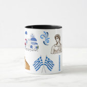 Greece Coffee Cup, Perfect Gift for Travel mug マグカップ (中央)