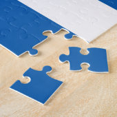 Greece Flag ジグソーパズル (側面)