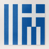 Greece Flag ジグソーパズル (横)