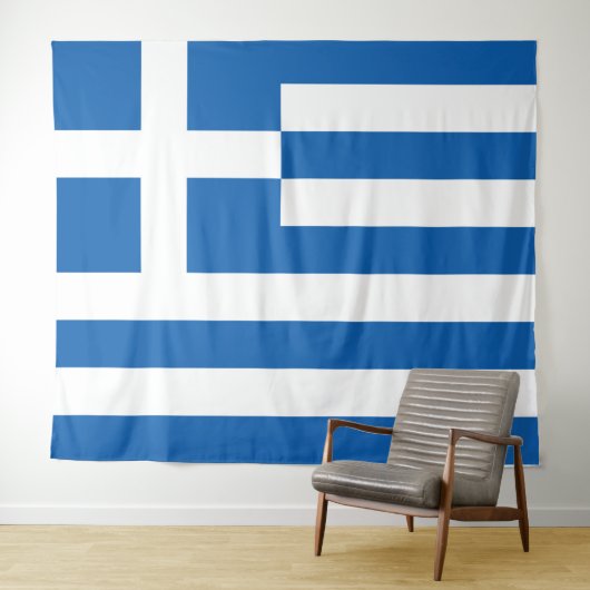 Greece flag  タペストリー (インサイチュ(横))