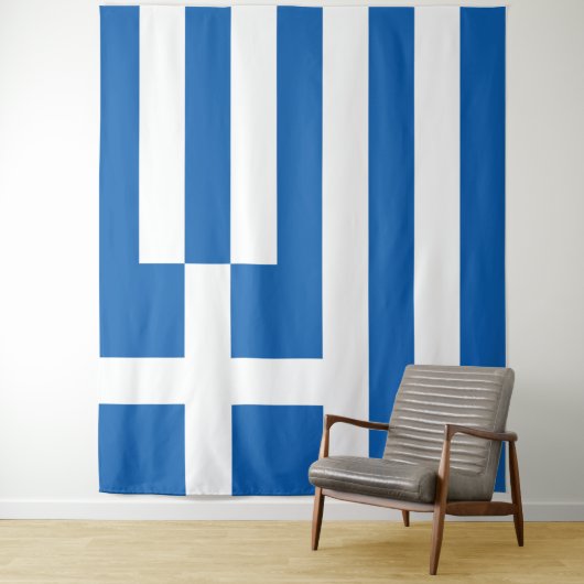 Greece flag  タペストリー (インサイチュ)
