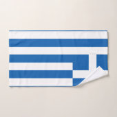 Greece flag バスタオルセット (ハンドタオル)