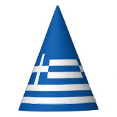 Greece flag  パーティーハット (正面)