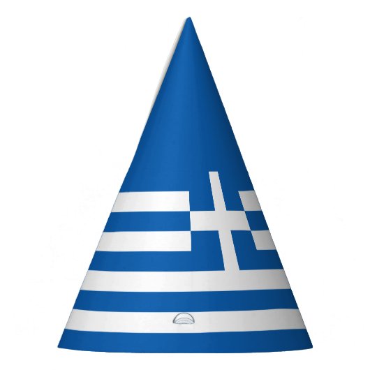 Greece flag  パーティーハット (左)