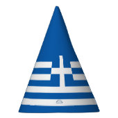 Greece flag  パーティーハット (右)