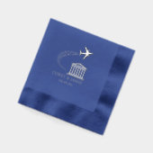 Greece Passport 箔ナプキン (左)