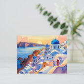 Greece Postcard シーズンポストカード (スタンド正面)