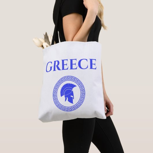 Greece Spartan  トートバッグ (クローズアップ)