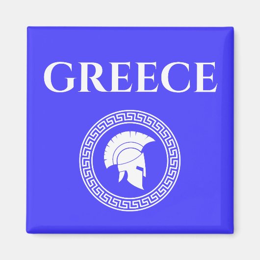 Greece Spartan  マグネット (正面)