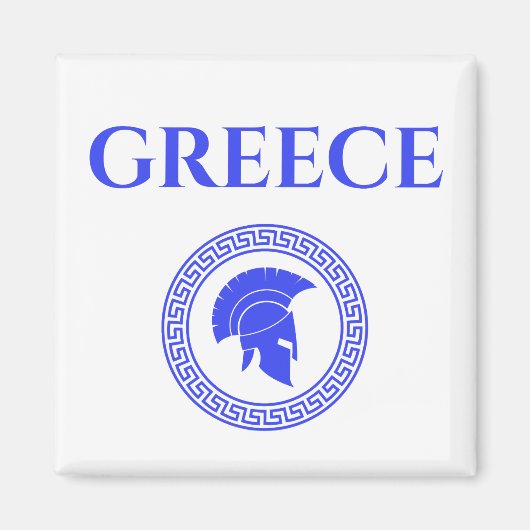 Greece Spartan  マグネット (正面)
