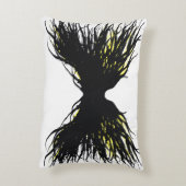 Greed Abstract 7 Deadly Sins Alcohol Ink Art アクセントクッション (裏面(縦))