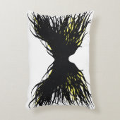 Greed Abstract 7 Deadly Sins Alcohol Ink Art アクセントクッション (正面(垂直))