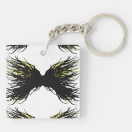 Greed Abstract 7 Deadly Sins Alcohol Ink Art キーホルダー