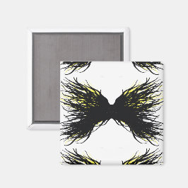 Greed Abstract 7 Deadly Sins Alcohol Ink Art マグネット