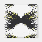 Greed Abstract 7 Deadly Sins Alcohol Ink Art マグネット (正面)