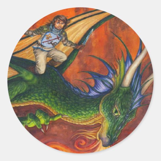 GreeHeeが原稿を検索 ラウンドシール (正面)