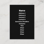 Greek Alphabet 名刺 (裏面)