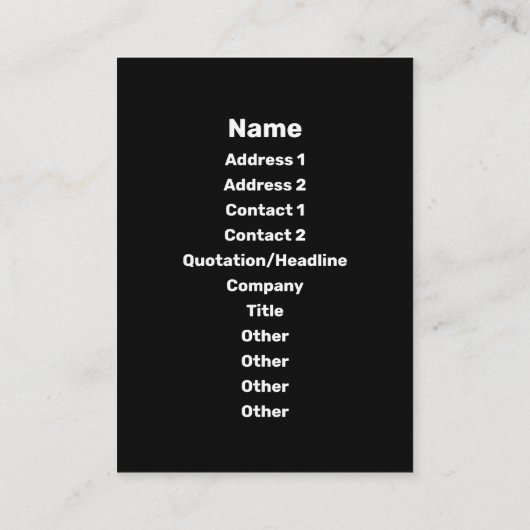 Greek Alphabet 名刺 (裏面)