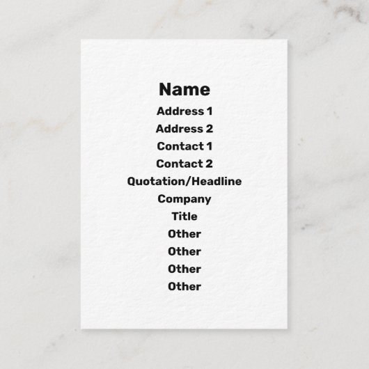 Greek Alphabet 名刺 (裏面)