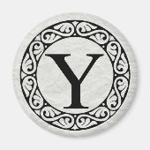 Greek Alphabet Letter Upsilon マグネット (正面)