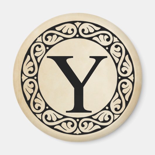 Greek Alphabet Letter Upsilon マグネット (正面)