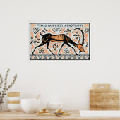 Greek Antelope - Matchbox Print - Aesthetic Wall ポスター (キッチン)