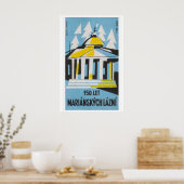 Greek Architecture - Matchbox Print - Czech Wall ポスター (キッチン)