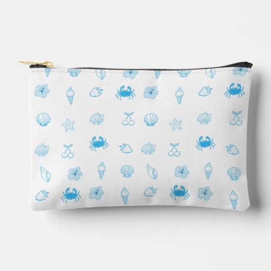 Greek Beach Minimalist アクセサリーポーチ (正面)