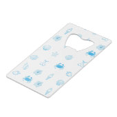  Greek Beach Minimalist クレジットカード栓抜き (正面アングル)