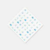 Greek Beach Minimalist スタンダードカクテルナプキン (角)