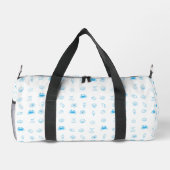 Greek Beach Minimalist ダッフルバッグ (裏面)