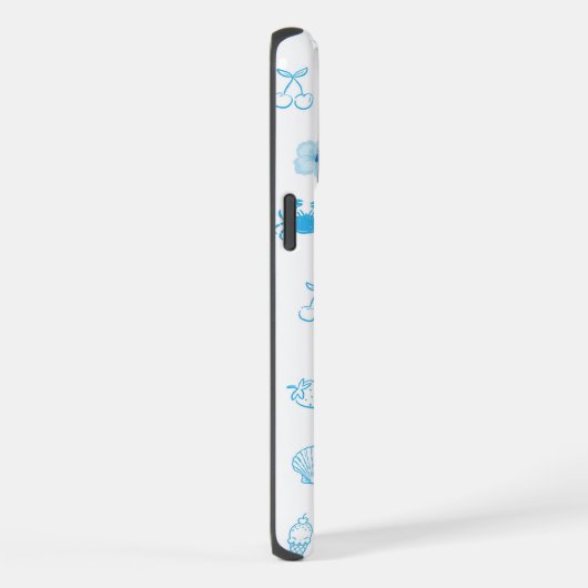 Greek Beach Minimalist iPhoneケース (右側面)