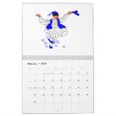 GREEK CALENDAR 2026/ ΕΛΛΗΝΙΚΟ ΗΜΕΡΟΛΟΓΙΑΚΟ 2026 カレンダー (2月 2027)