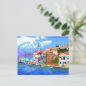 Greek coast ポストカード (スタンド正面)