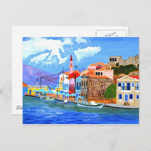 Greek coast ポストカード (正面/裏面)