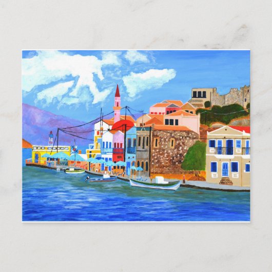 Greek coast ポストカード (正面)