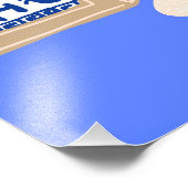 Greek Coffee & Lemon Branch Mediterranean Poster フォトプリント (角)