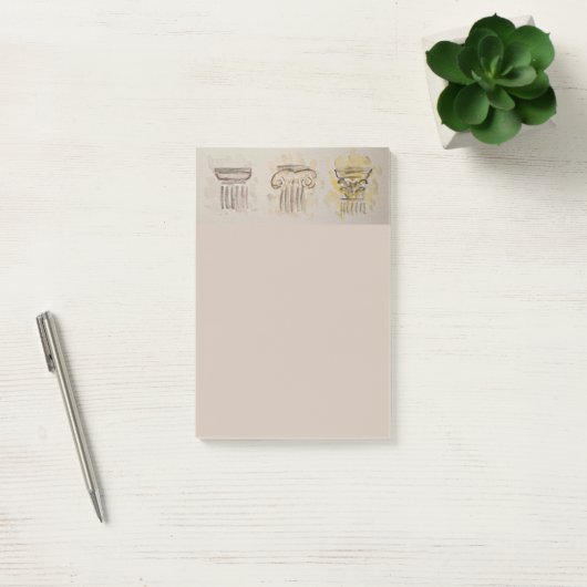 Greek Columns Notepad ポストイット (オフィス)