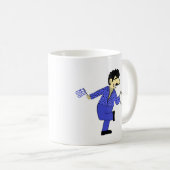 Greek Dancer Mug OPA! コーヒーマグカップ (正面右)