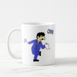 Greek Dancer Mug OPA! コーヒーマグカップ