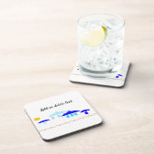 Greek Design Just Add Text コースター (右側)