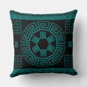 Greek Design  Throw Pillow クッション (裏面)