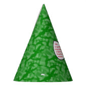 Greek Flag Angel Talking Blond Personalized パーティーハット (左)