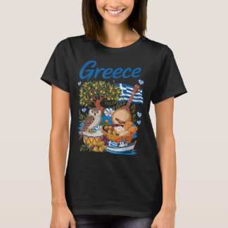 Greek Flag Outfit Idea for Kids with Hellenic Tシャツ