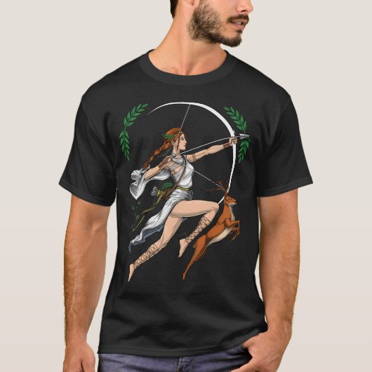 Greek Goddess Artemis Tシャツ (正面)