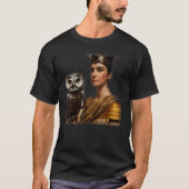 Greek Goddess Athena In Intricate Armorplate No He Tシャツ (正面)