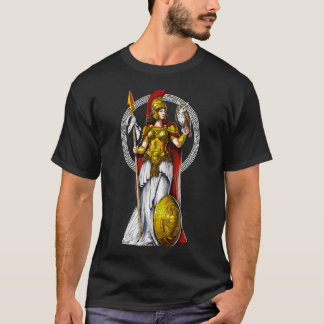 Greek Goddess Athena Tシャツ